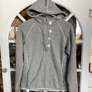 North Face Heavy Fleece Pullover Hoodie, GUC.